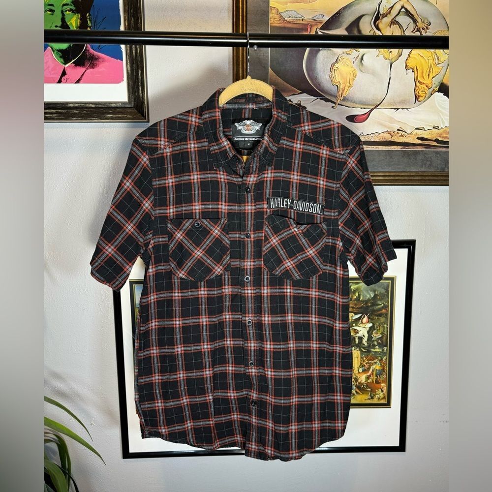 Harley Davidson Button Up Shirt